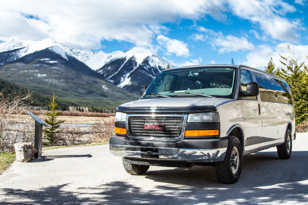 Banff Transportation Group's GMC Savana Van